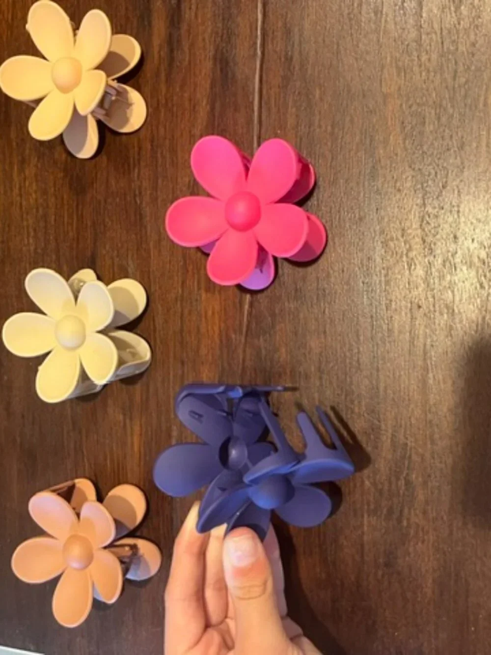 Flower Hair Clips- Super Cute!